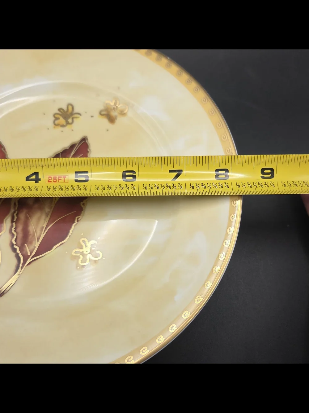 4 Crate & Barrel CBL27 Salad Plates 8 ¼